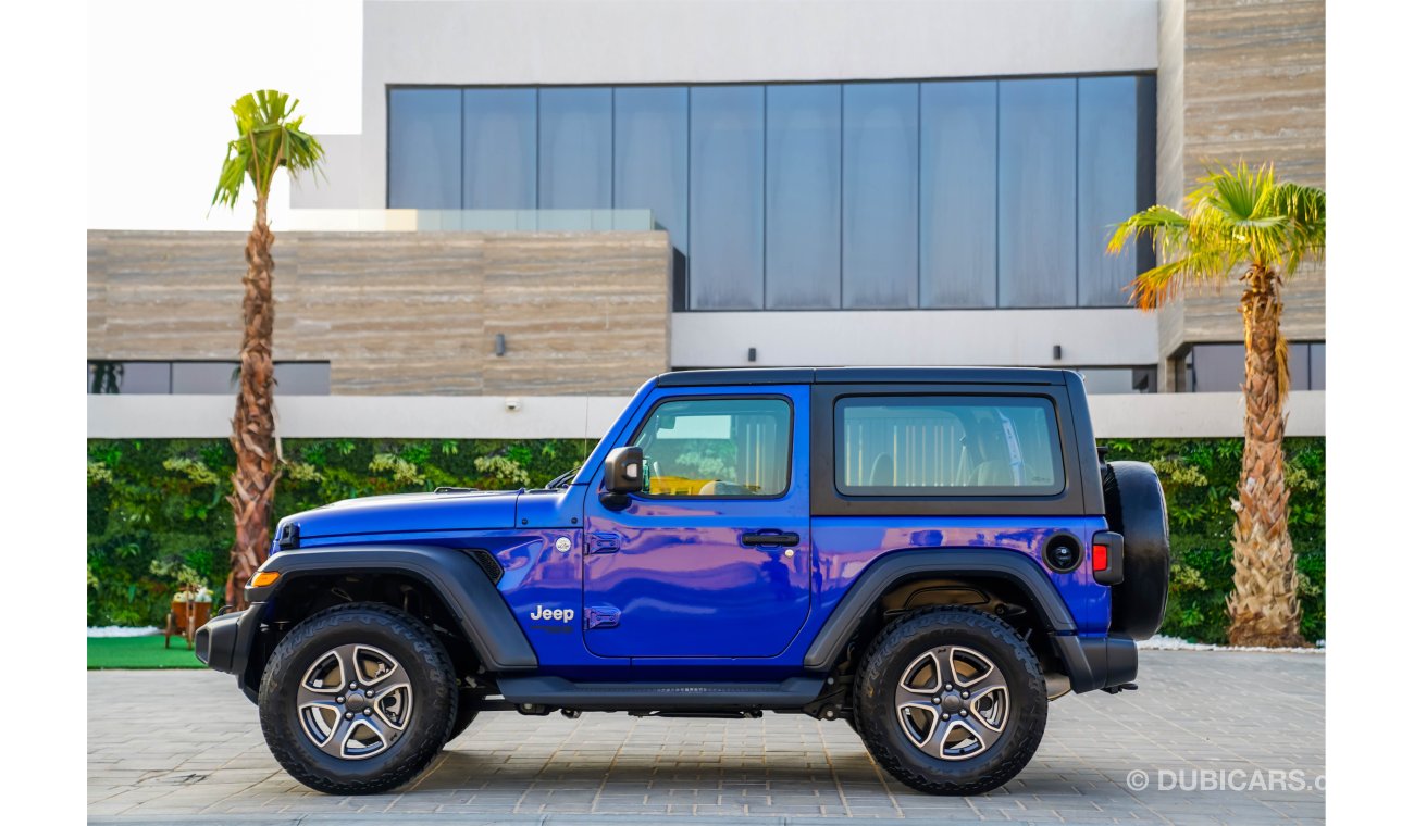 Jeep Wrangler Sport | 2,722 P.M | 0% Downpayment | Perfect Condition!