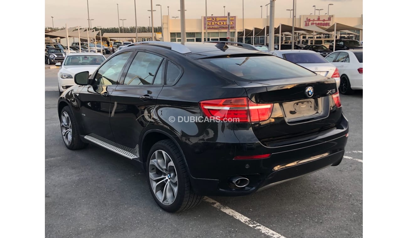 بي أم دبليو X6 موديل 2014 خليجي فل مواصفات كراسي جلد ومثبت سرعه وتحكم كهربي كامل ونظام صوت ممتاز وكاميرا خلفيه ومدخ