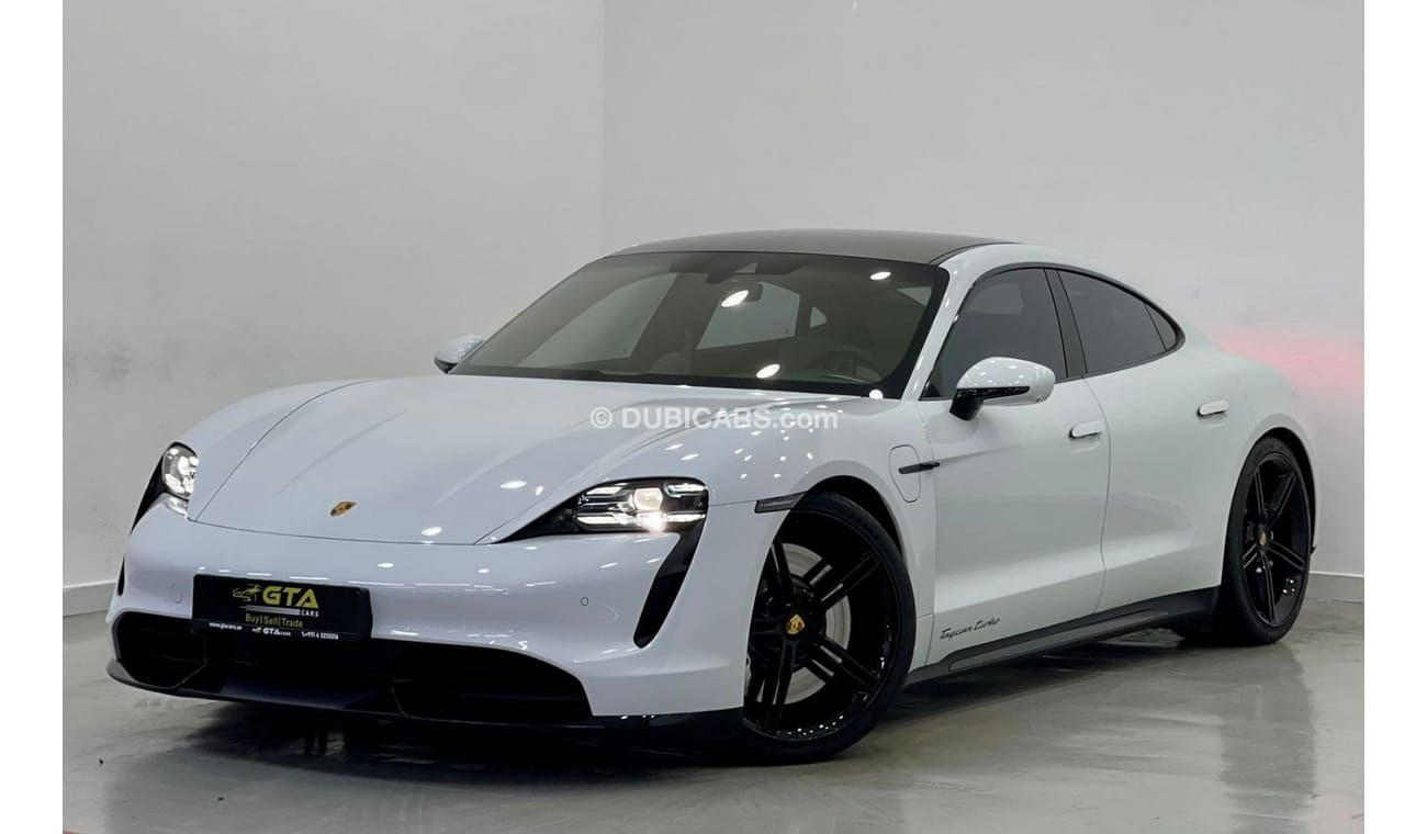 Porsche Taycan 2021 Porsche Taycan Turbo, 11/2023 Porsche Warranty + 2029 Battery Warranty, GCC