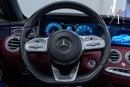 مرسيدس بنز S 560 كوبيه 2018 Mercedes Benz S560 Convertible V8, Service History, Fully Loaded, Excellent Condition, GCC Spec