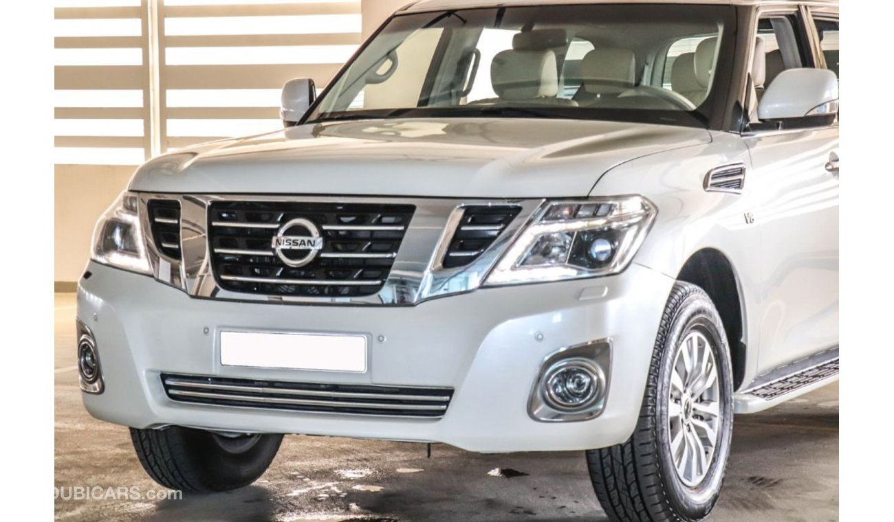 نيسان باترول Nissan Patrol SE V8 2016 GCC under Warranty with Zero Down-Payment.