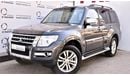 Mitsubishi Pajero 3.8L  GLS V6 FULL OPTION 2016 GCC SPECS DEALER WARRANTY