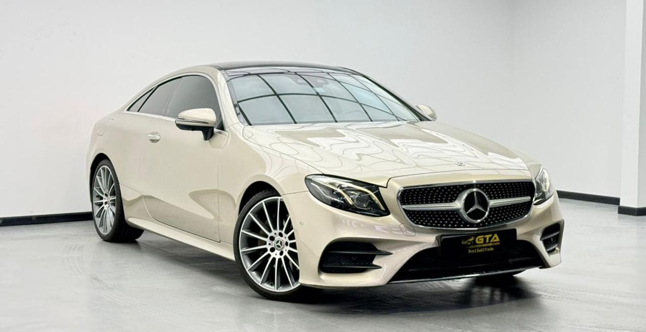 Mercedes Benz E 200 Coupe 2019 Mercedes-Benz E200, Warranty, Service History, GCC