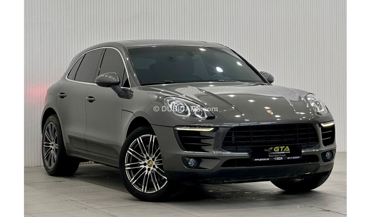 Porsche Macan 2015 Porsche Macan S, Full Porsche Service History, Low Kms, Excellent Condition, GCC