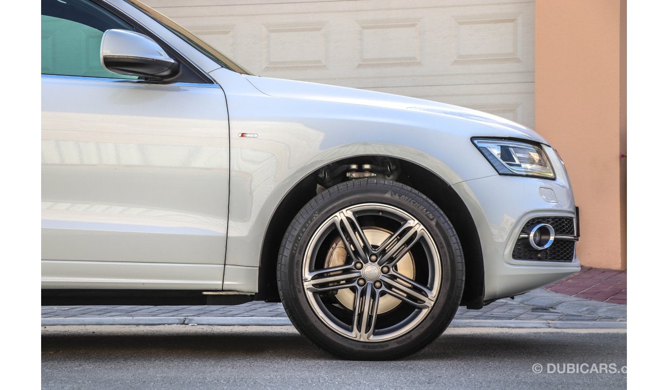 Audi Q5 3.0 TFSI S-line AED 1,550 P.M with 0% Down payment