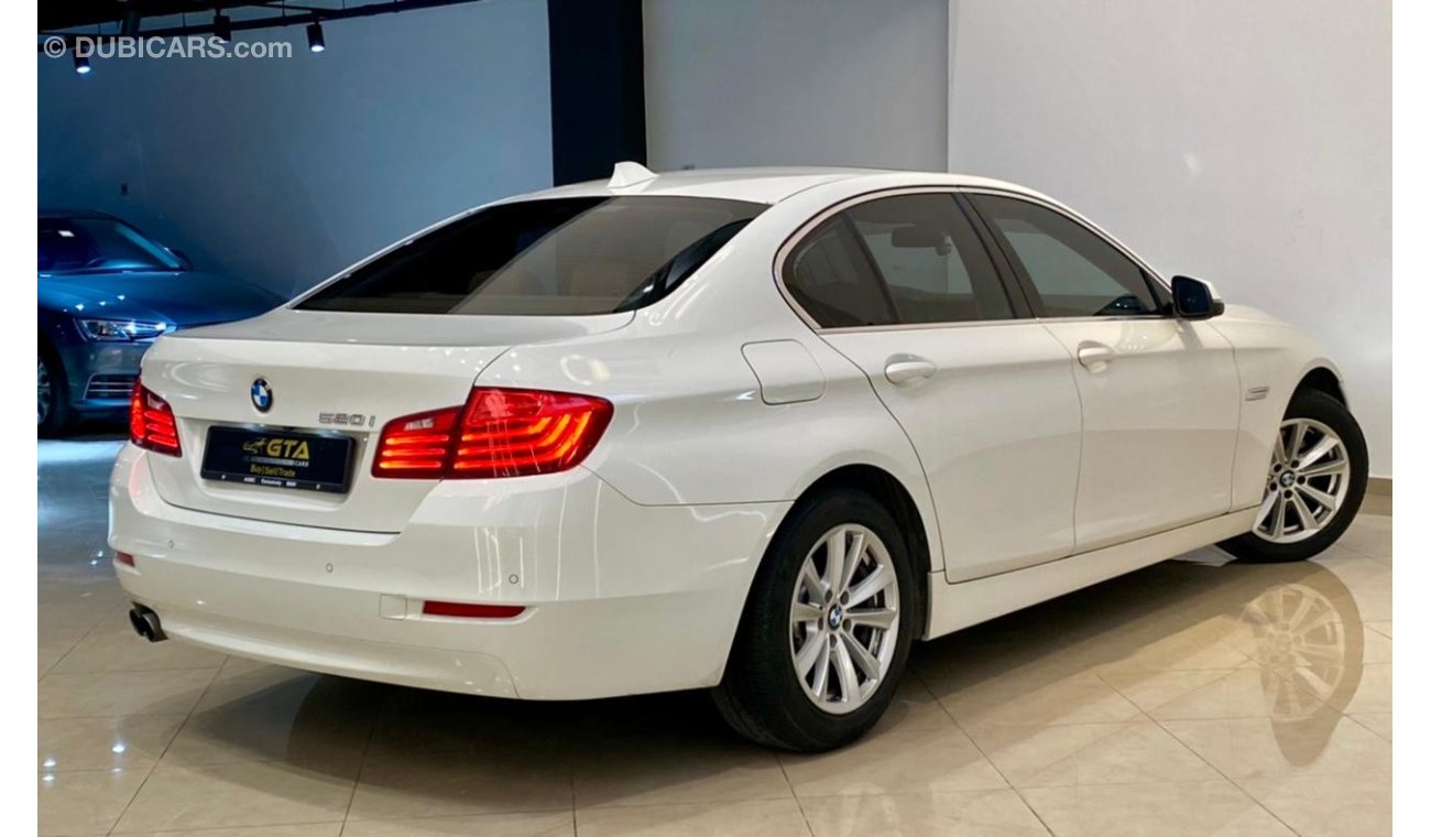 بي أم دبليو 520 2015 BMW 520i, Warranty, 2024 BMW Service Contract, Full History, Low KMs, GCC