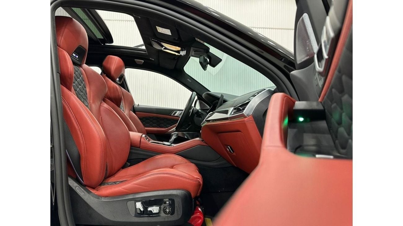 بي أم دبليو X6 M 2021 BMW X6M Competition, October 2024 BMW Warranty, Full Service History, Full Options, GCC