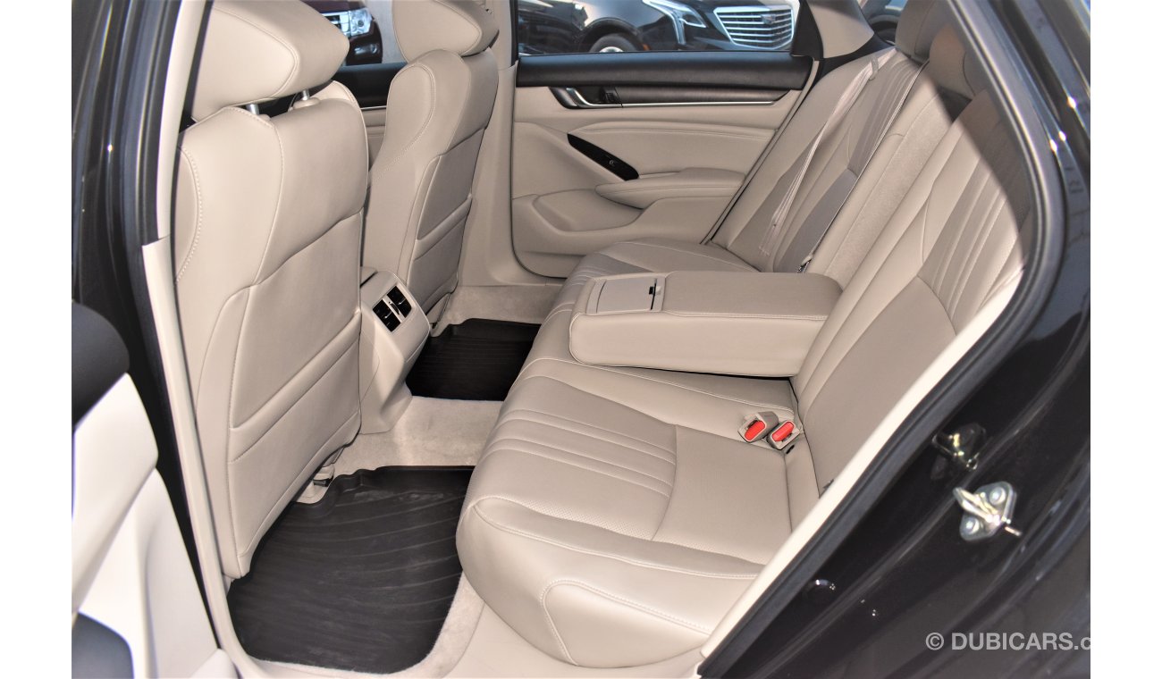 هوندا أكورد 1.5L EX LEATHER SEAT 2020 GCC SPECS