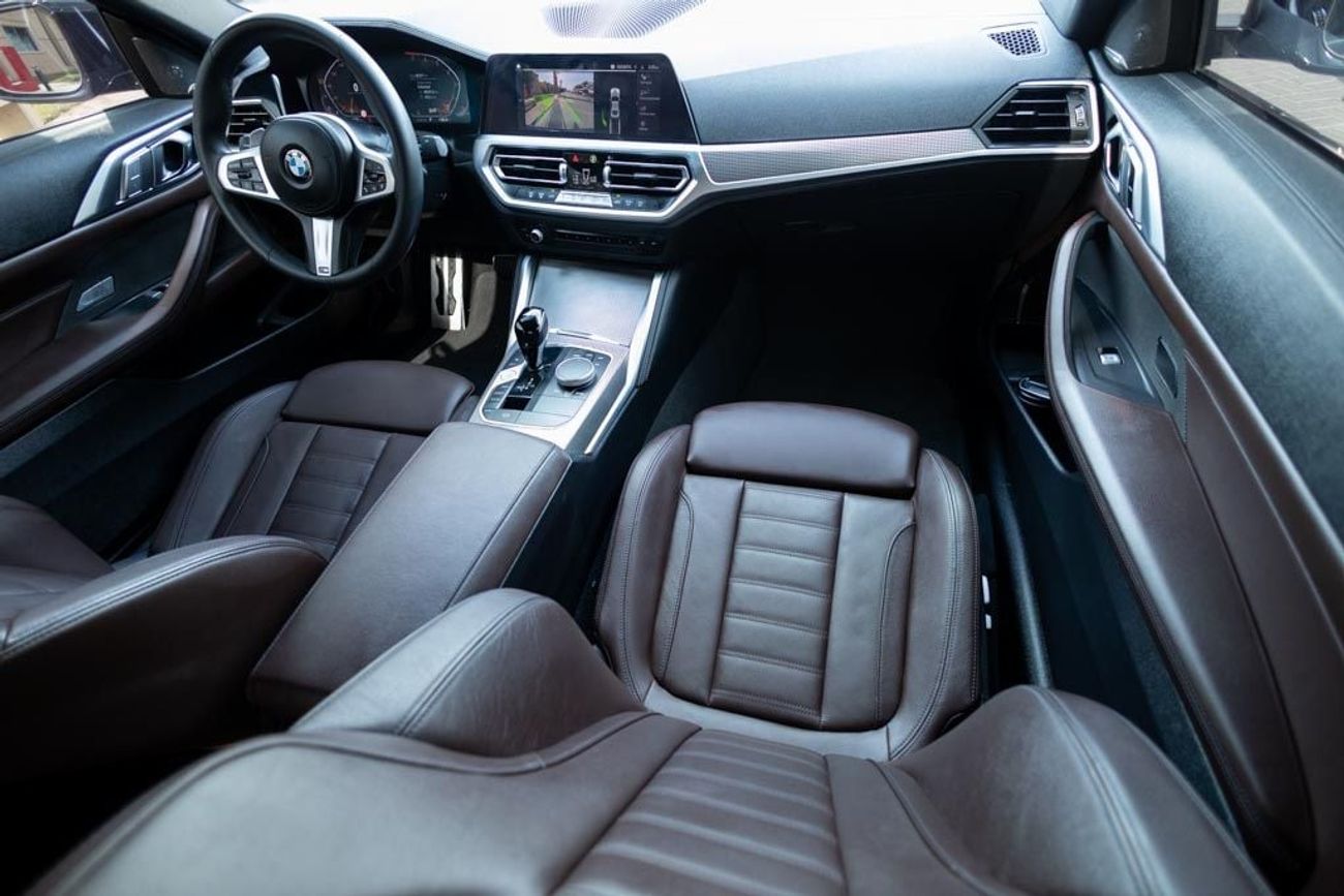 BMW 430i M Sport 2.0L BMW 430i M-Sport 2022 GCC under Agency Warranty and Service Contract with Flexible Down