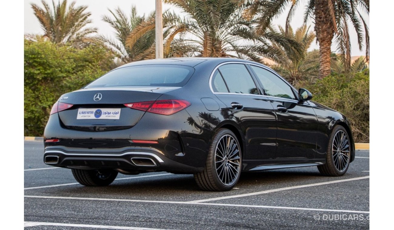 مرسيدس بنز C200 (FOR EXPORT) 2024 C200 Premium + Black / Cognac