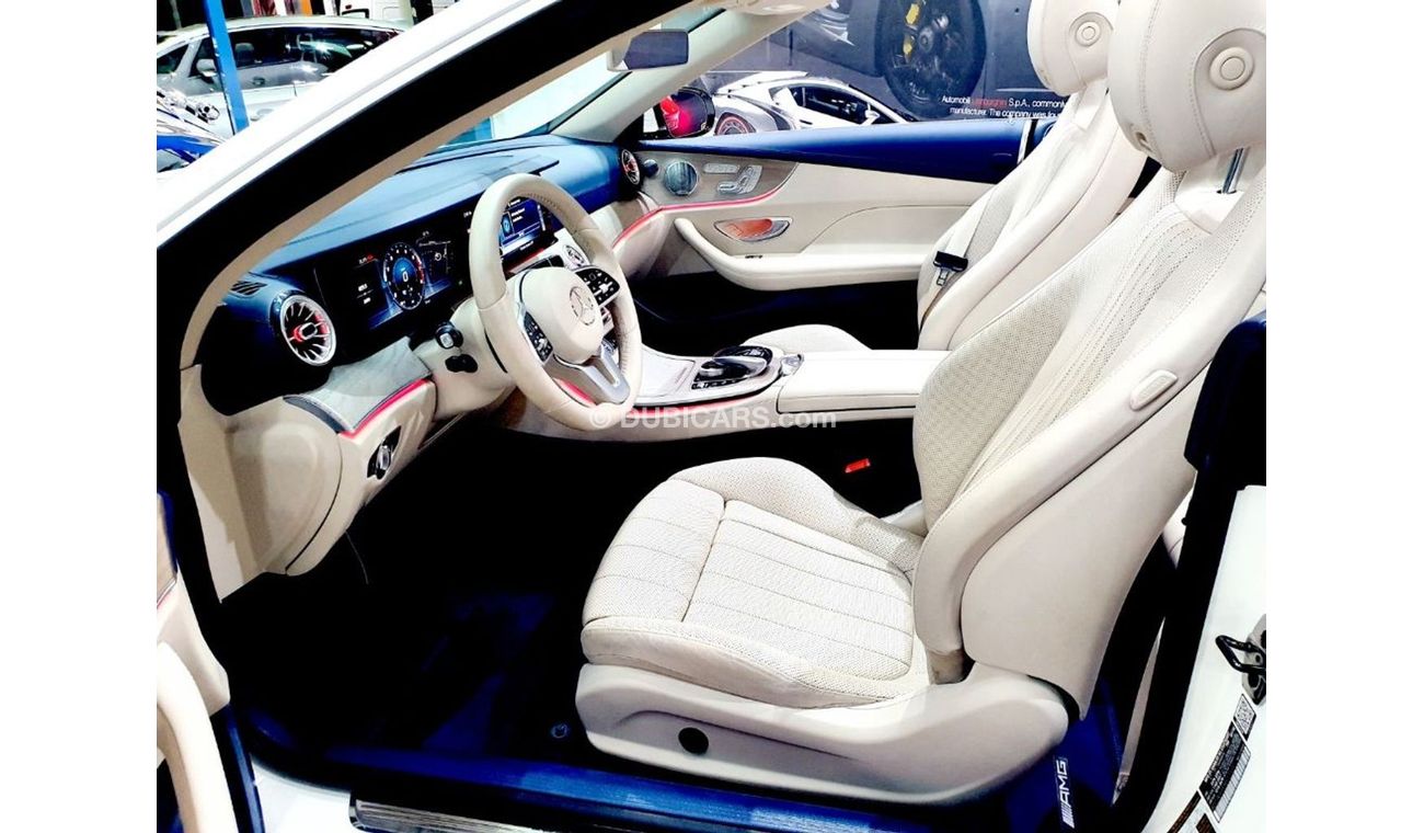 Mercedes-Benz E450 Coupe CONVERTIBLE - 2019 - 4000KMS ONLY - ONE YEAR WARRANTY - ( 2,950 AED PER MONTH)