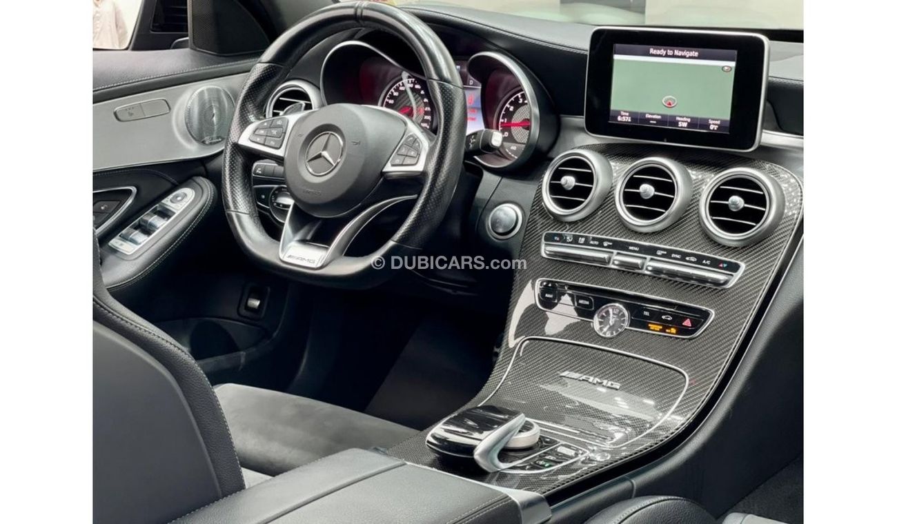 Mercedes-Benz C 63 AMG 2017 Mercedes C63 AMG V8 Bi-turbo , Full Service History, Warranty.