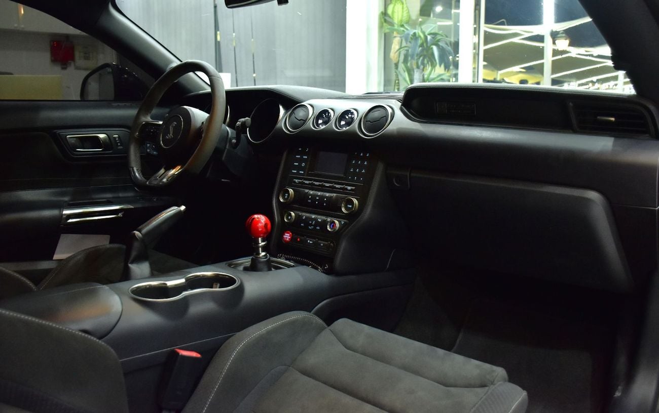 Ford Mustang EXCELLENT DEAL for our Ford Mustang SHELBY GT350 ( 2017 Model ) in Red Color GCC Specs