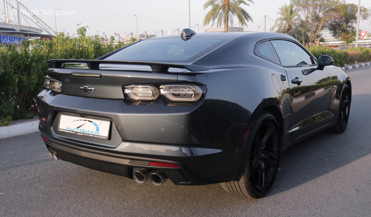 شيفروليه كامارو 2ss، رمادي، 6.2 ليتر، 0 كم، V8، GCC، الضمان: 3 سنوات أو 100,000 كم، 2020