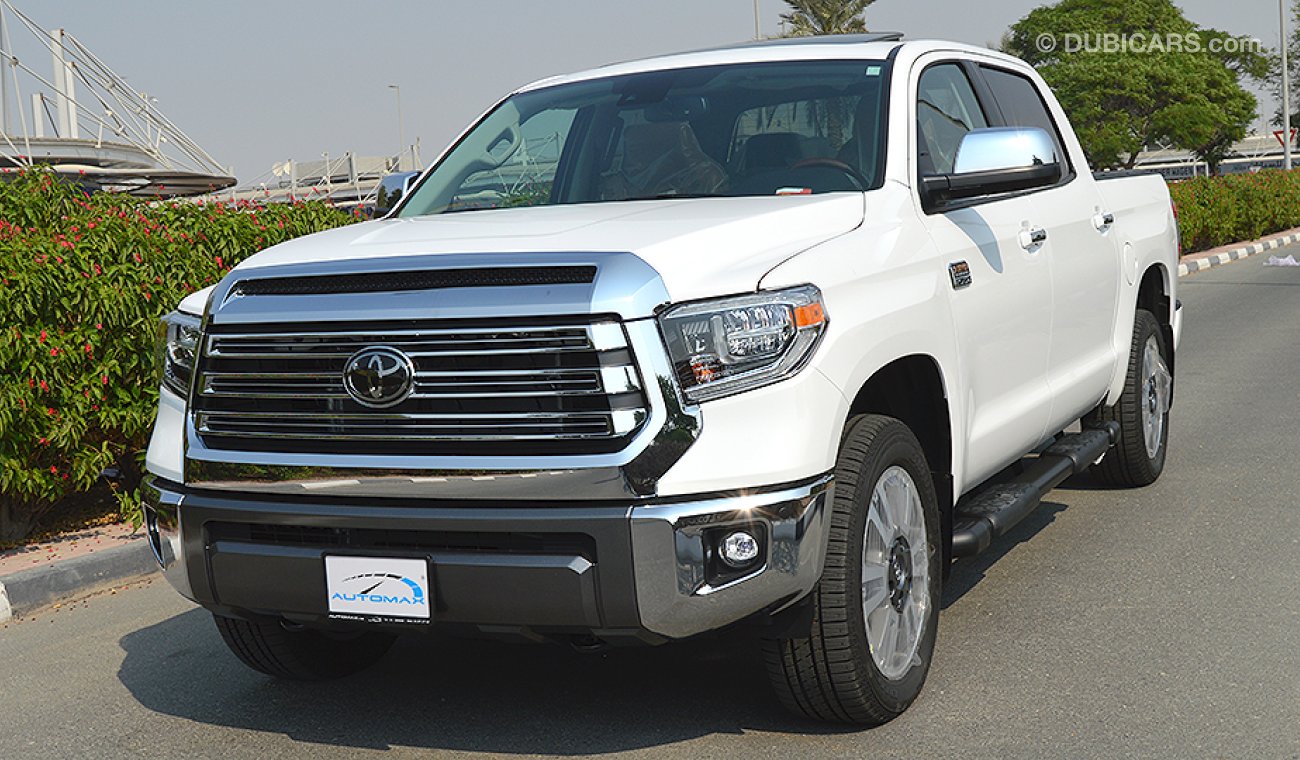 تويوتا تاندرا 2020, 1794 Edition, 5.7 V8 0km w/ 5Yrs or 200K km Warranty + 1 FREE Service at Dynatrade