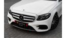 Mercedes-Benz E300 AMG | 3,721 P.M  | 0% Downpayment | Full Agency History!