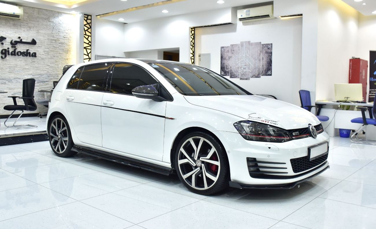 Volkswagen Golf GTI EXCELLENT DEAL for our Volkswagen GTi ( 2014 Model ) in White Color GCC Specs