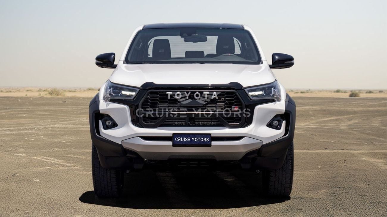 Toyota Hilux GR Sport 2.8L - Automatic . Diesel . Four Wheel Drive . 5 Seats . 4 Doors - White