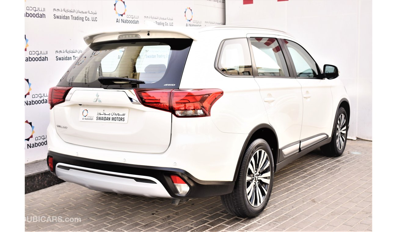 Mitsubishi Outlander | AED 1566 PM | 0% DP | 2.4 GLX 7 SEATER 2020 GCC DEALER WARRANTY