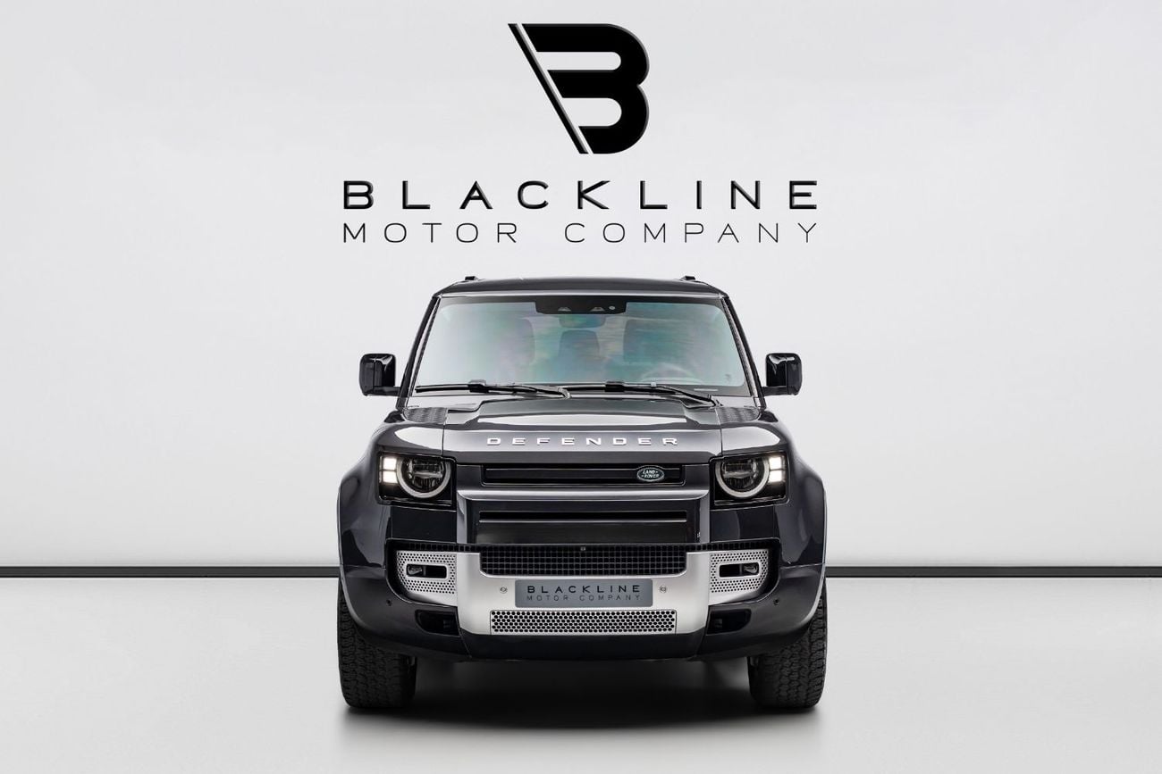 Land Rover Defender 90 S P300 BUY NOW, PAY 2027 | THE BLACKLINE STANDARD | 2029 Al Tayer Warranty + Service Contract, GCC