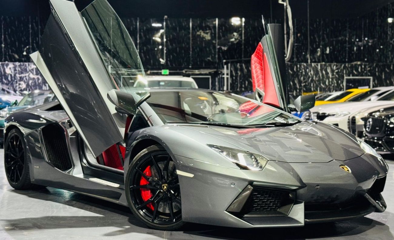 Lamborghini Aventador 6.5L V12 2015 Lamborghini Aventador LP700-4, Full Lamborghini Service History, Very Low Kms, GCC
