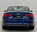 أودي A5 40 TFSI ديزاين ستايل و تيكنولوجي سيليكشين S-لاين 2017 Audi A5 40TFSI S-Line, August 2025 AAA Warrant