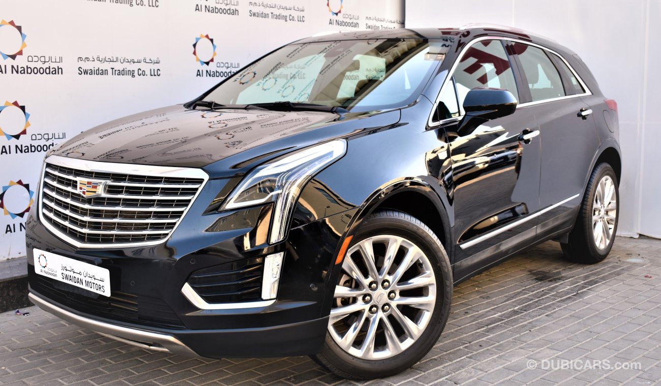 كاديلاك XT5 3.6L PLATINUM AWD 2017 GCC SPECS DEALER WARRANTY