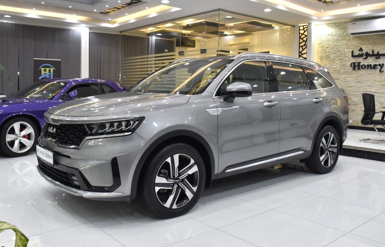 Kia Sorento EXCELLENT DEAL for our KIA Sorento V4 ( 2023 Model ) in Silver Color GCC Specs