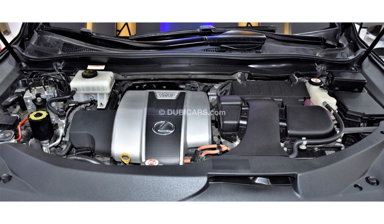 Lexus RX450h EXCELLENT DEAL for our Lexus RX450 F-Sport HYBRID ( 2017 Model ) in Black Color GCC Specs