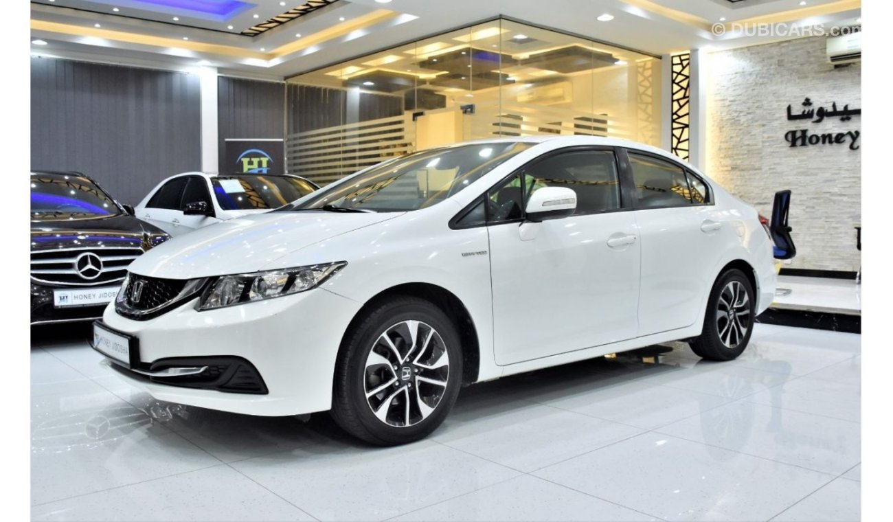 Honda Civic EXCELLENT DEAL for our Honda Civic 1.8 ( 2013 Model ) in White Color GCC Specs