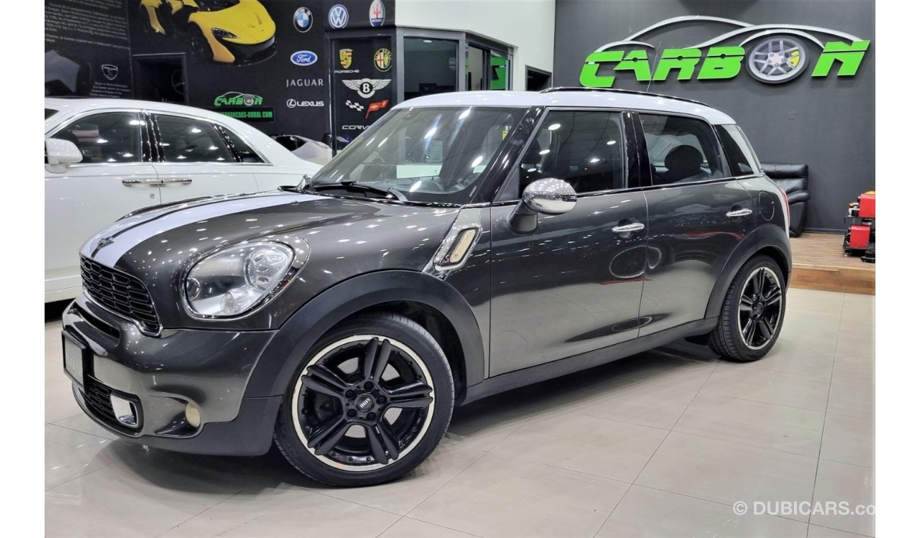 ميني كوبر إس كونتري مان MINI COUNTRYMAN COOPER S ALL4 2013MODEL GCC IN BEAUTIFUL SHAPE FOR 39K AED WITH 1 YEAR FREE WARRANTY