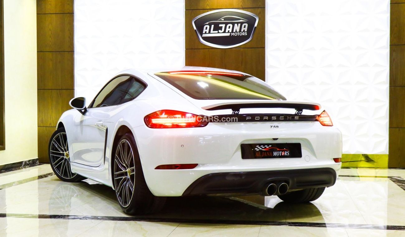 Porsche 718 Cayman Std PORSCHE CAYMAN 718 2018 GCC ORIGINAL PANIT