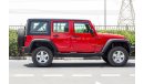 Jeep Wrangler 2016 - GCC - ZERO DOWN PAYMENT - 1755 AED/MONTHLY - 1 YEAR WARRANTY