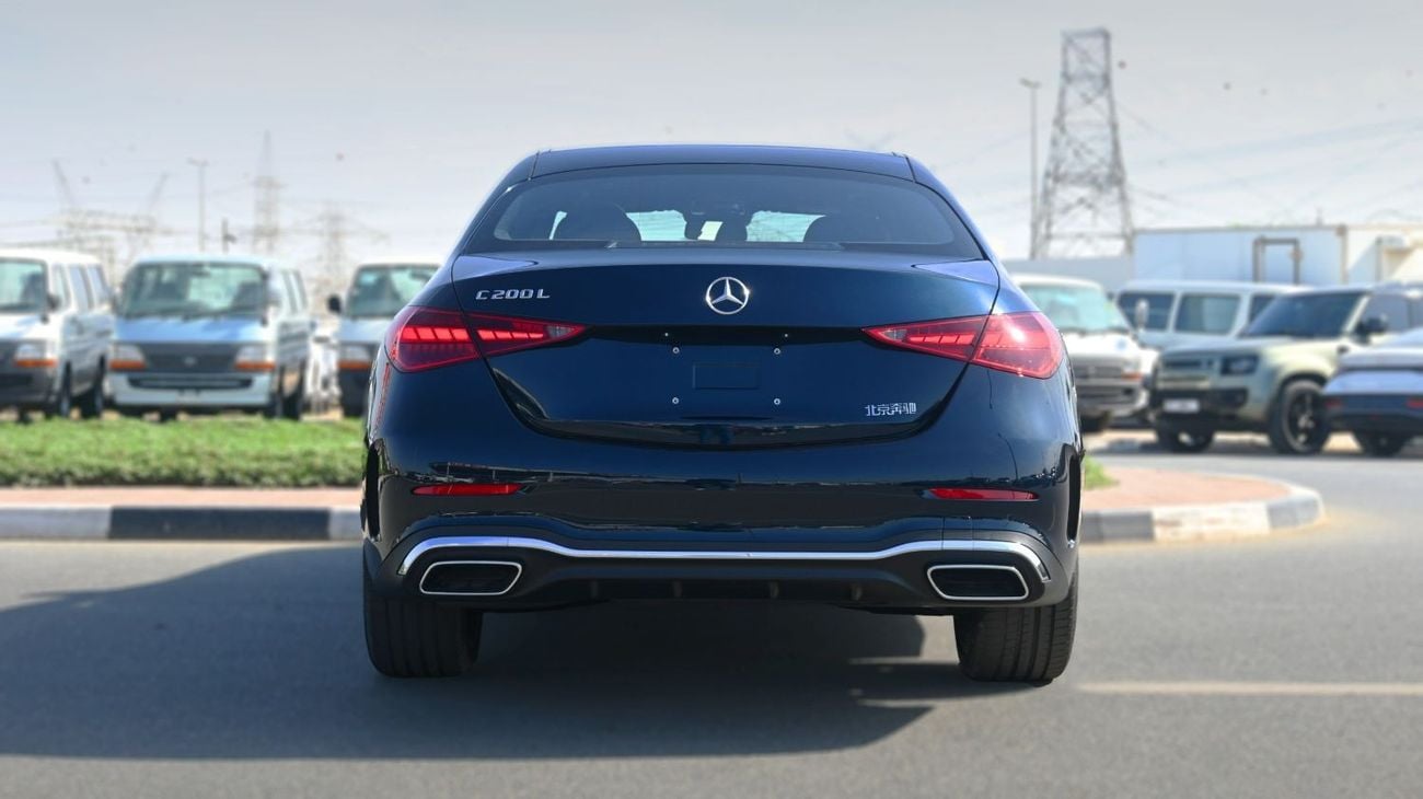 Mercedes-Benz C 200 Mercedes C200 L 2025 1.5L 4 Cylinder 170 hp  4 Doors 5 Seats Dark Night outside Black inside