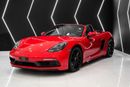 Porsche 718 Boxster GTS 4.0L A/T Sport Chrono Package, Carbon Interior, Very Low KM, Dealer Warranty