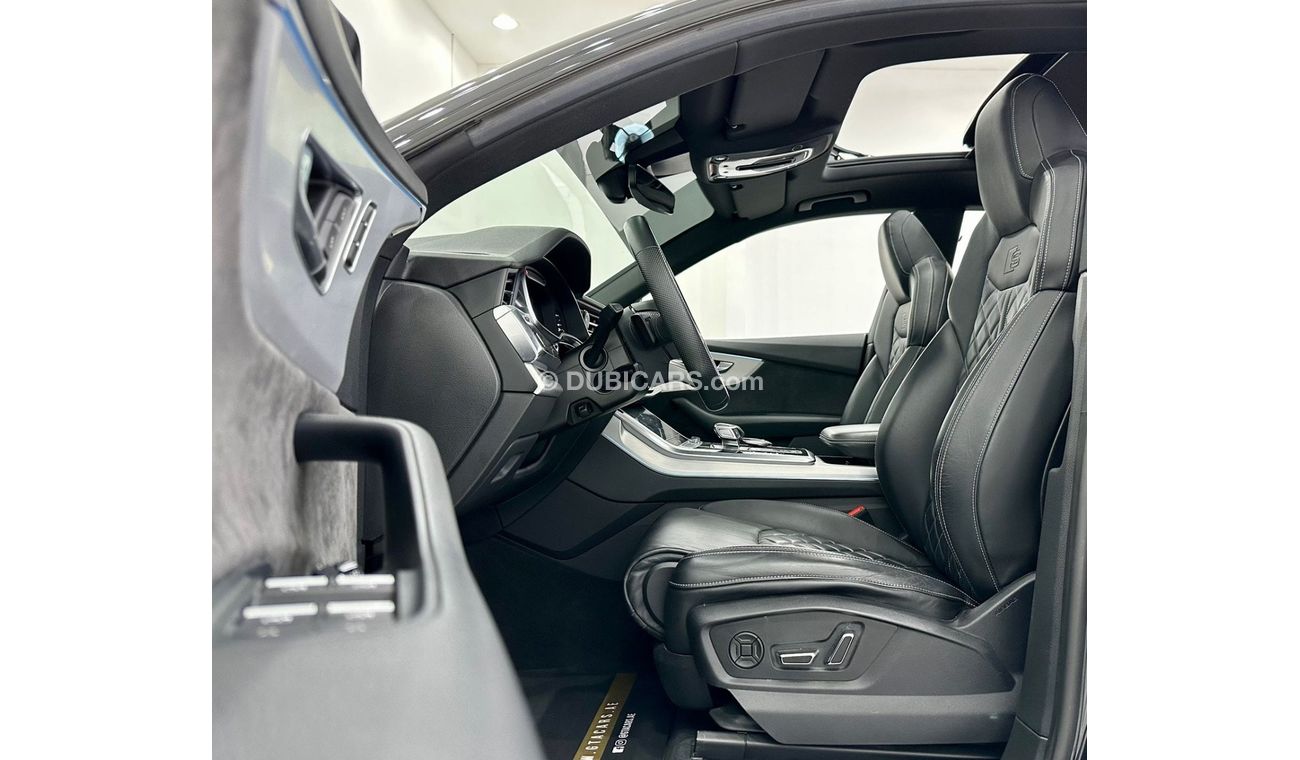 Audi Q8 55 TFSI quattro S-Line 2020 Audi Q8 S-Line, Audi Service History, Audi Service Pack, Low Kms, GCC Sp