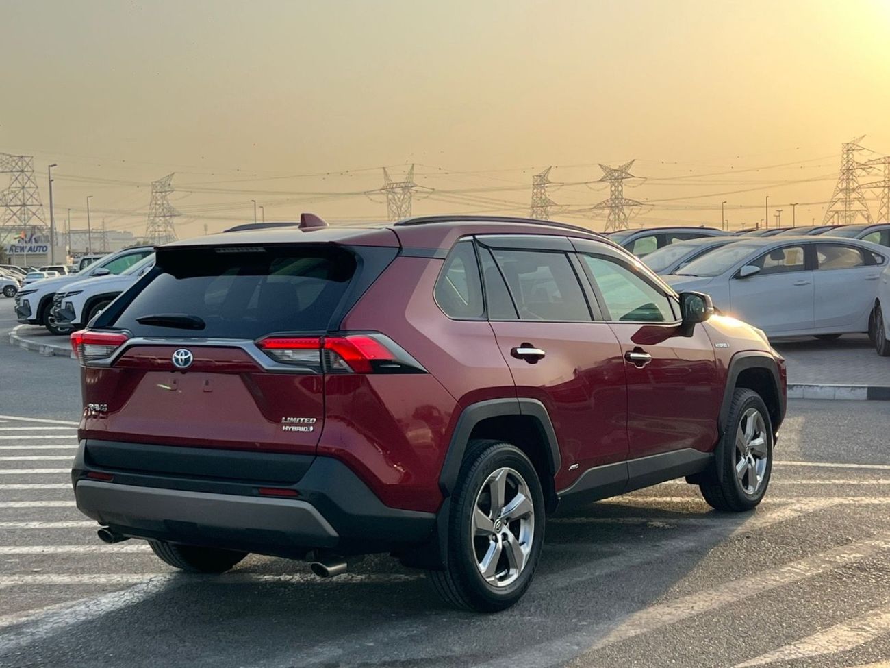 Toyota RAV4 2021 Hybrid Limited Full Option - 2.5L V4- 4x4 AWD - 360* 5 Cam - Radar & Sensors