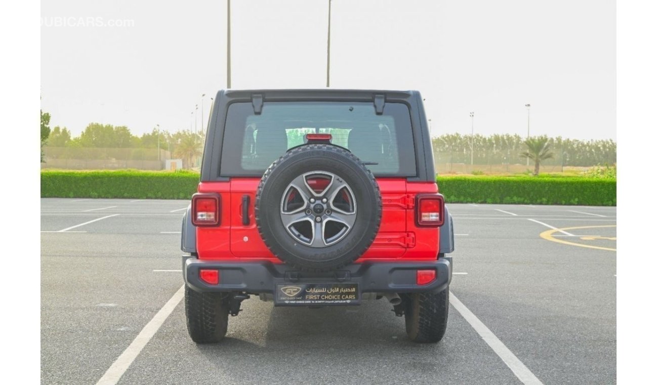 Jeep Wrangler Unlimited Sport AED 1,997/month 2019 | JEEP WRANGLER UNLIMITED | SPORT GCC | FULL JEEP SERVICE HISTO