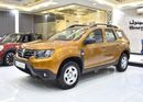 Renault Duster EXCELLENT DEAL for our Renault Duster 1.6L ( 2019 Model ) in Orange Color GCC Specs