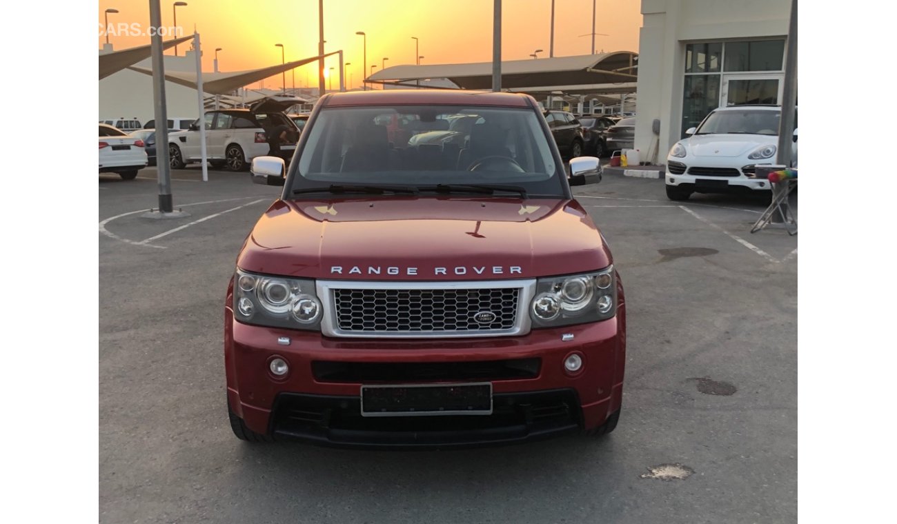 Land Rover Range Rover Sport Supercharged RANG ROVER SPORT SUPER CHARGE MODEL 2009 GCC car prefect condition full option sun roof leather seat