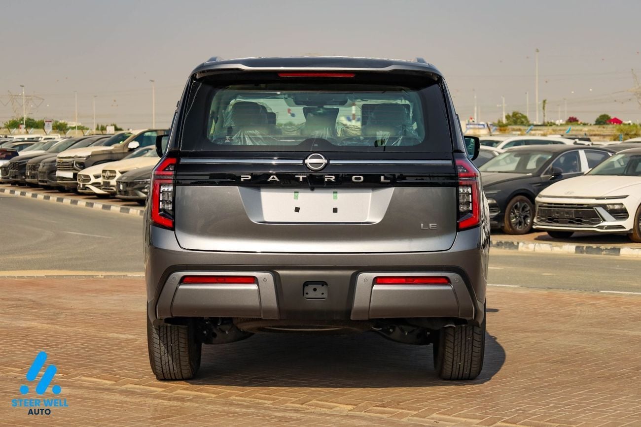 نيسان باترول LE T2 3.5L V6 AWD 2026 | 8-Seater | 18” Alloy Wheels | Full Safety | Export Only