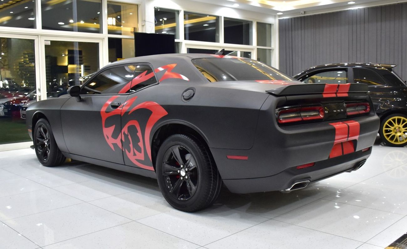دودج تشالينجر EXCELLENT DEAL for our Dodge Challenger ( 2021 Model ) in Black Color American Specs