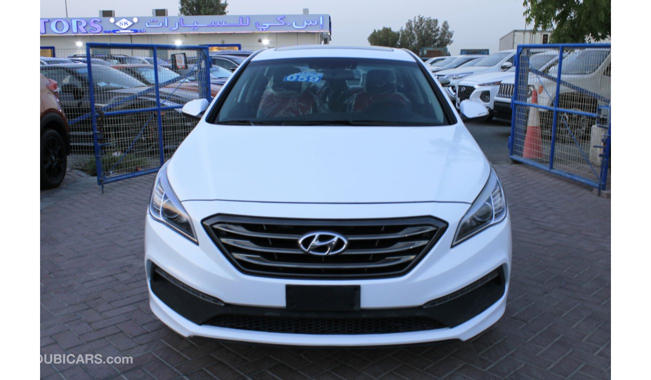 هيونداي سوناتا 2.4L Petrol / DVD Camera / Leather Seats, Sunroof (LOT # 8499)