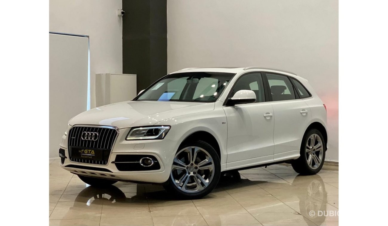 أودي Q5 2015 Audi Q5 S-Line, Full Audi History, Warranty, Service Contract, GCC