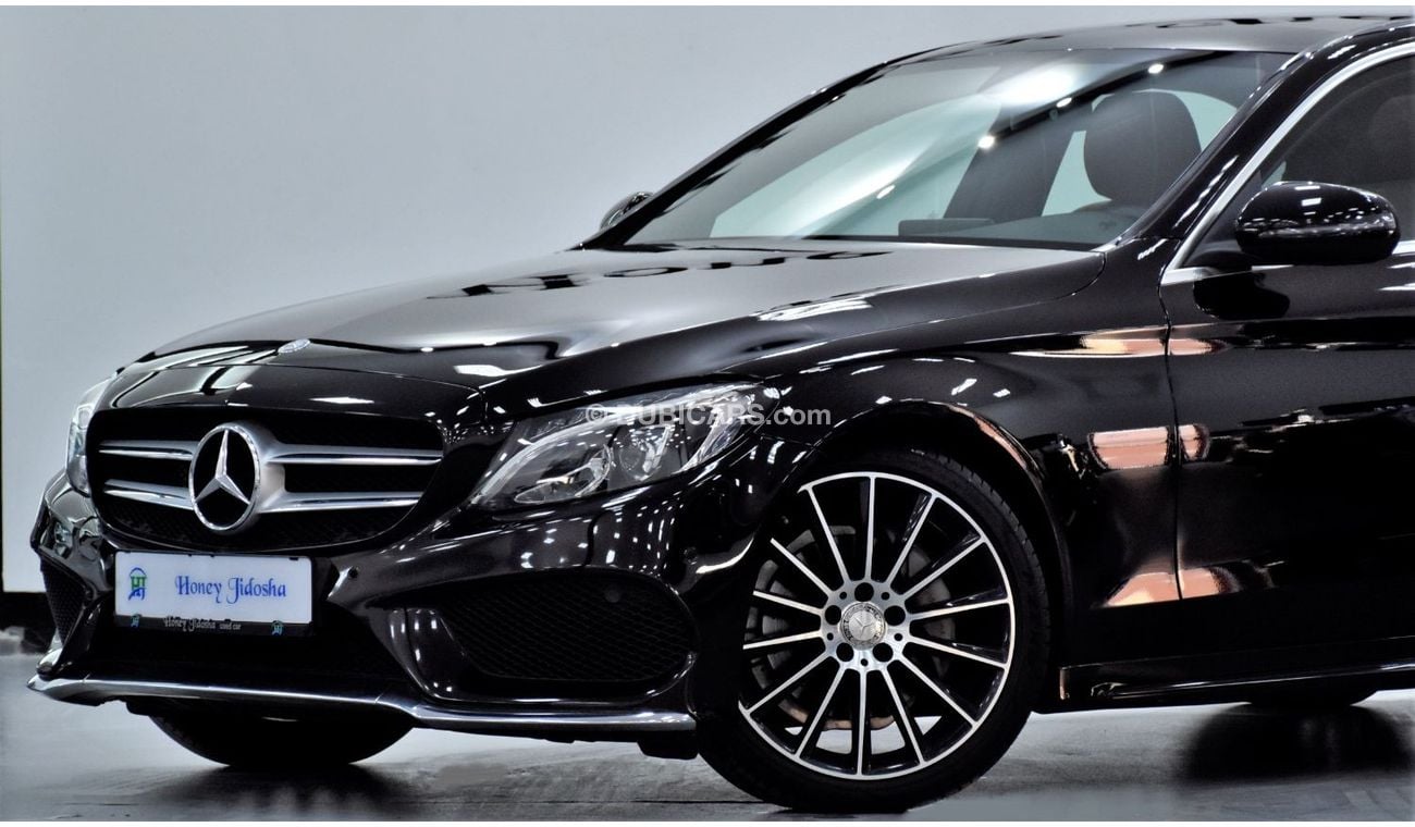 Mercedes-Benz C 200 EXCELLENT DEAL for our Mercedes Benz C200 ( 2017 Model ) in Black Color GCC Specs