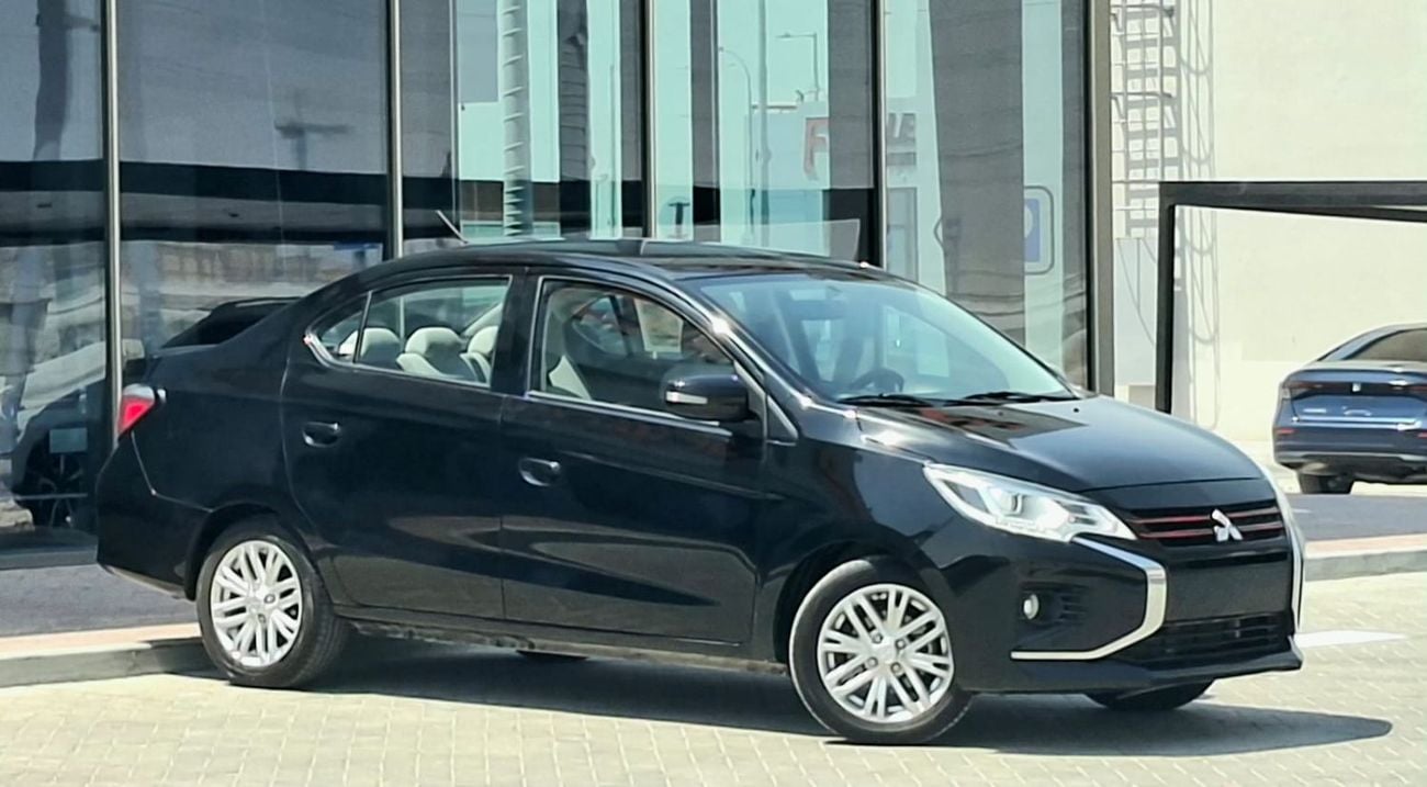 Mitsubishi Attrage GLX HIGHLINE GLX TOPLINE TRIM 1.2L GCC , ACCIDENT FREE, (423/-MONTHLY)