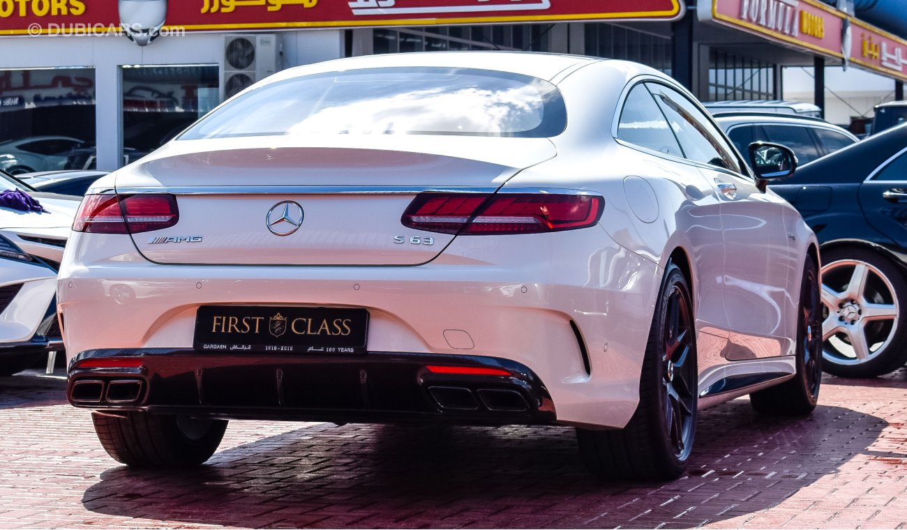 مرسيدس بنز S 63 AMG كوبيه V8 BITURBO 4MATIC+