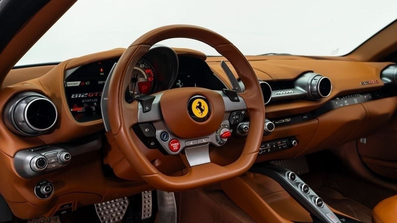 Ferrari 812 GTS - 2021 - Euro Specs - Under Warranty and Service Contract