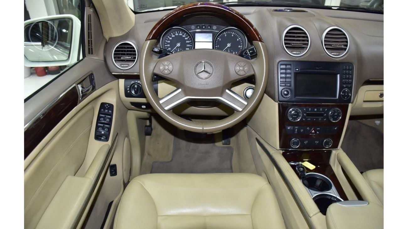 مرسيدس بنز GL 500 EXCELLENT DEAL for our Mercedes Benz GL500 4Matic ( 2009 Model ) in White Color GCC Specs