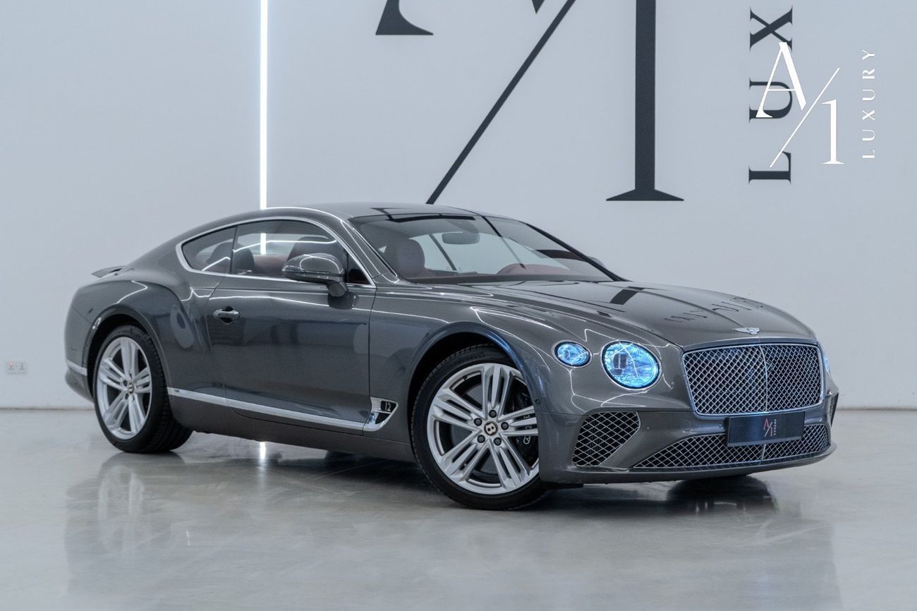 Bentley Continental GT 6.0L W12 (626 HP) 2020 Bentley W12, Warranty, Full Service History, GCC Spec, Excellent Condition, L